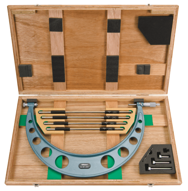 Image of outside micrometer interchangeable anvil 12-16" .