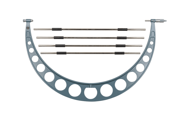 Image of outside micrometer interchangeable anvil 24-28" .