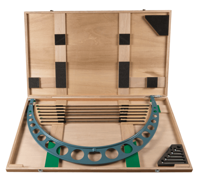 Image of outside micrometer interchangeable anvil 30-36" .