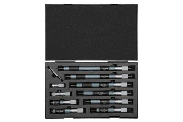 Image of tubular inside micrometer set 50-300mm, (10 pcs.) .