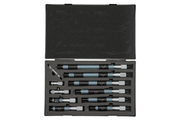 Image of tubular inside micrometer set 2-12" (10 pcs.) .