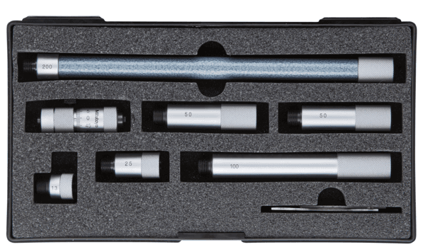 Image of tubular inside micrometer carbide tipped 50-500mm .
