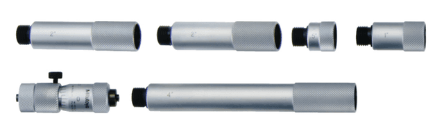 Image of tubular inside micrometer, hardened face 2-12" .