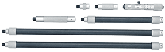 Image of tubular inside micrometer with extension 4-52" .