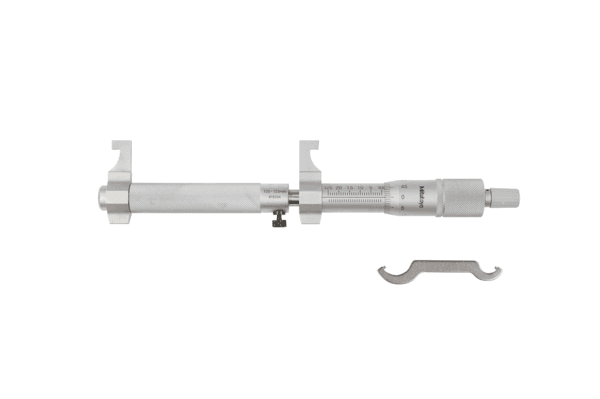 Image of caliper jaw inside micrometer 100-125mm .