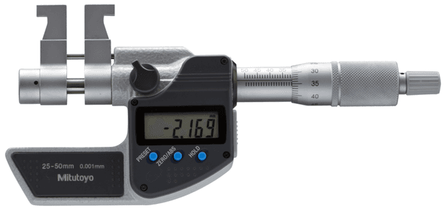 Image of digital inside mircom. caliper type inch/metric, 1-2" .