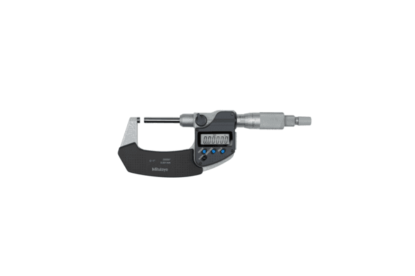 Image of digital microm., non rotating spindle inch/metric, 0-1" .