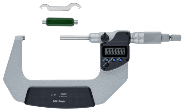 Image of digital microm., non rotating spindle inch/metric, 2-3" .